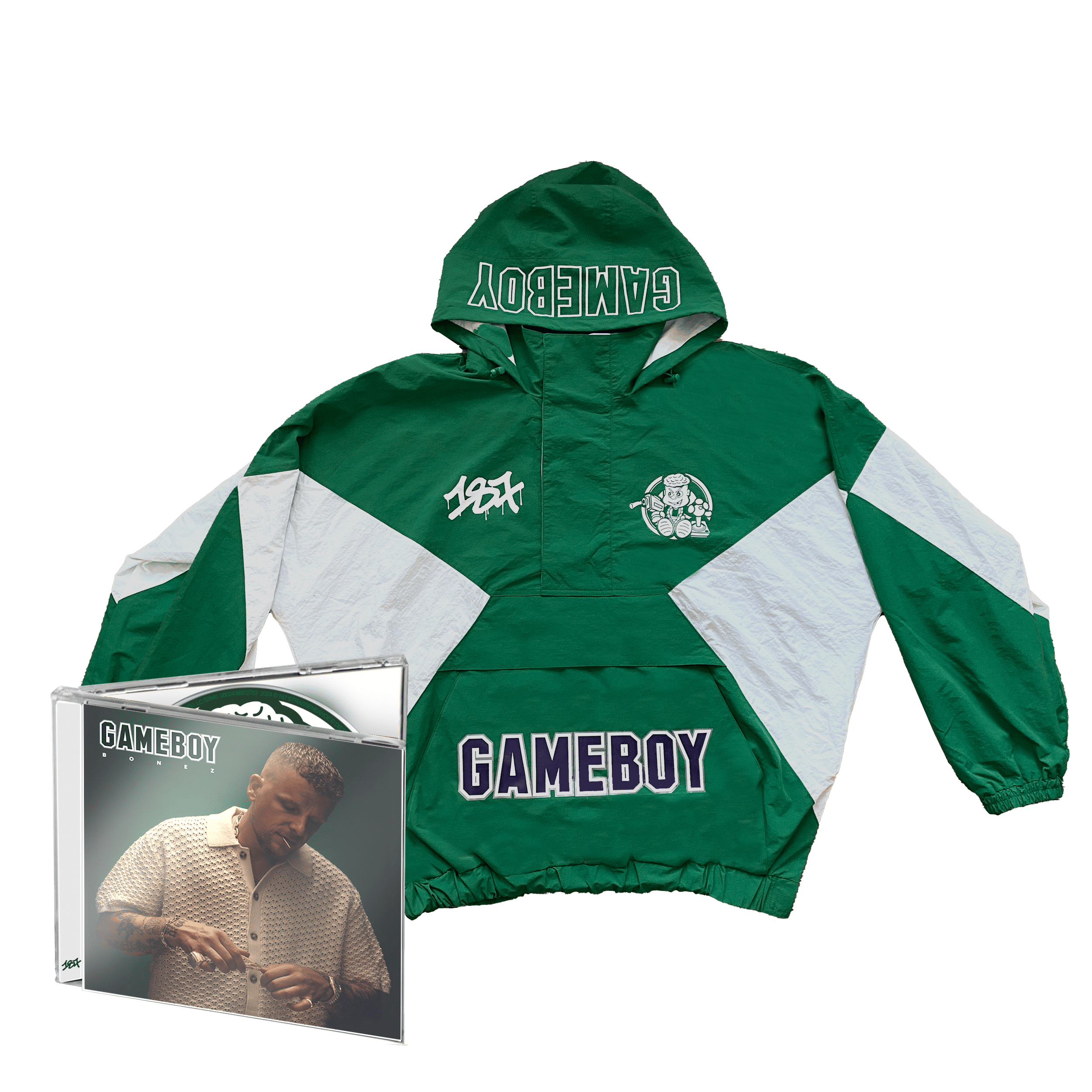 Bonez MC Gameboy CD + Windbreaker 382736