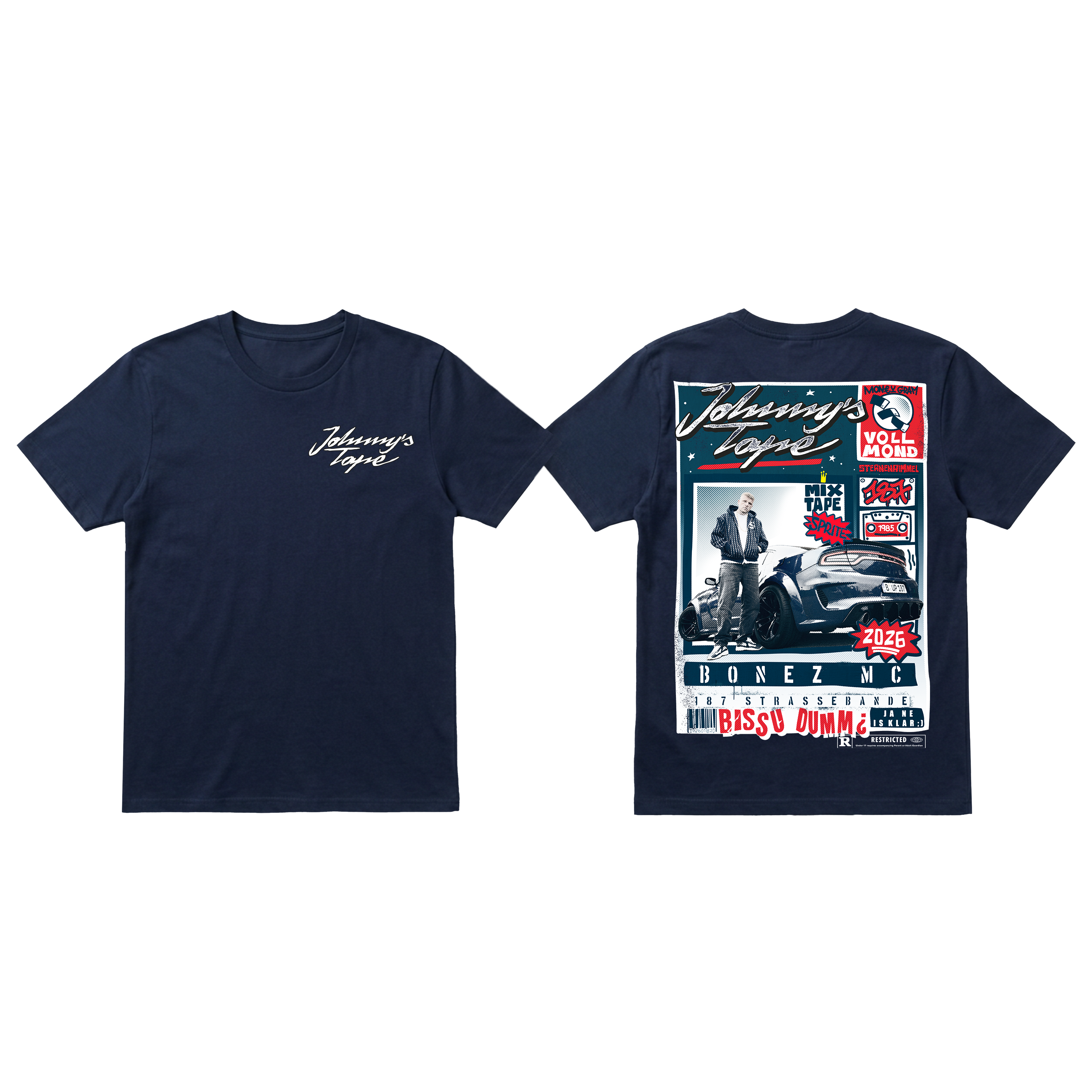 Bonez MC Johnny's Tape CD + Shirt 443529