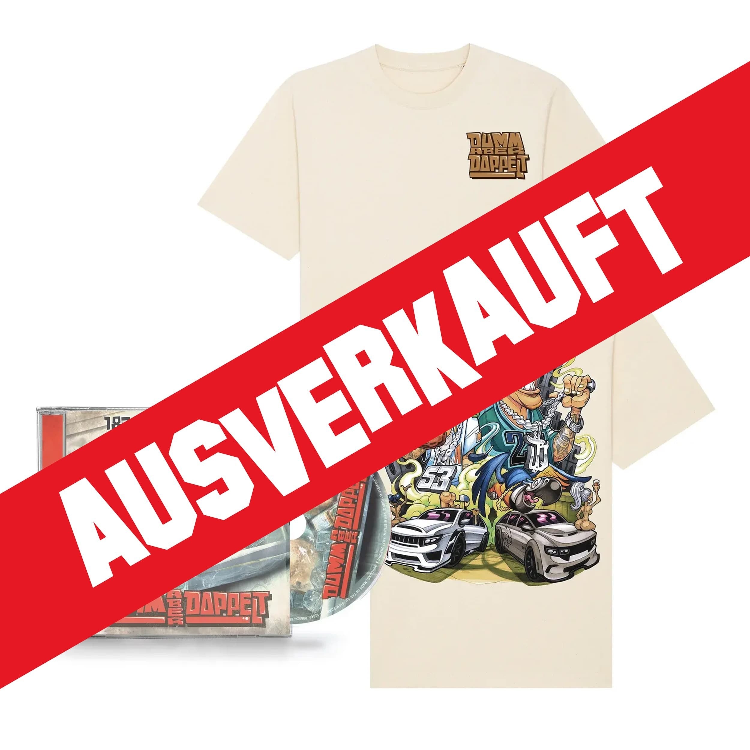 LX & Bonez MC Dumm aber doppelt EP CD + T-Shirt 414490